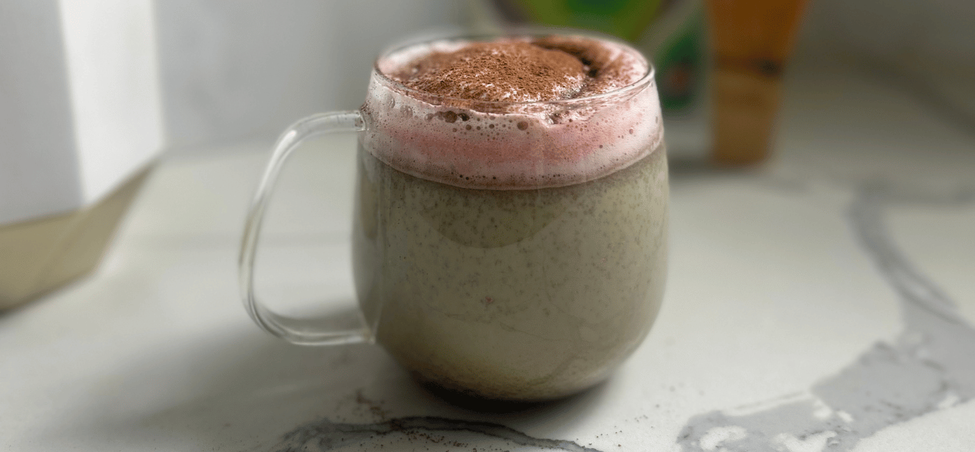 Strawberry Mocha Matcha Latte Recipe