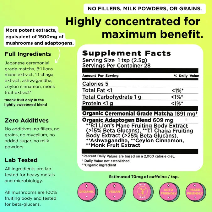 Wonder Matcha & Coffee & Free Starter Pack