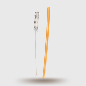 Bamboo Straw | Reusable Eco-Friendly | Straw Cleaner and Pouch