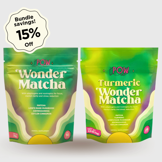 Wonder Matcha + Turmeric Wonder Matcha Bundle (Save 15%)