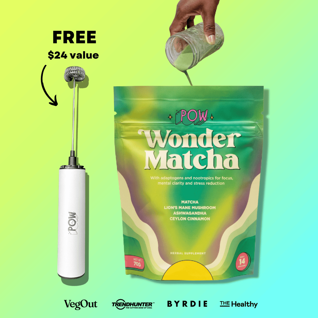 28 Servings of Wonder Matcha + Free Starter Pack (Unsweetened)