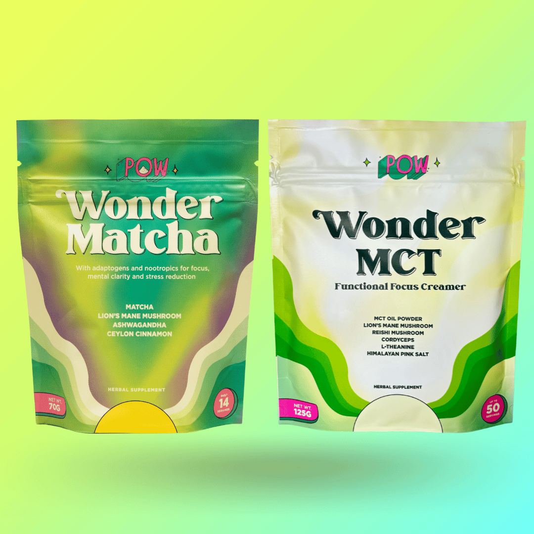 Best Seller Bundle: Wonder Matcha Wonder MCT Focus Creamer (Save 10%)