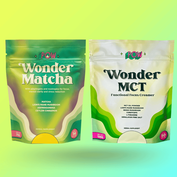 Best Seller Bundle: Wonder Matcha Wonder MCT Focus Creamer (Save 10%)