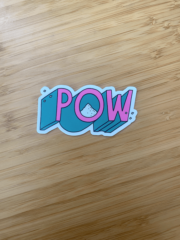 Pow Sticker - Pow