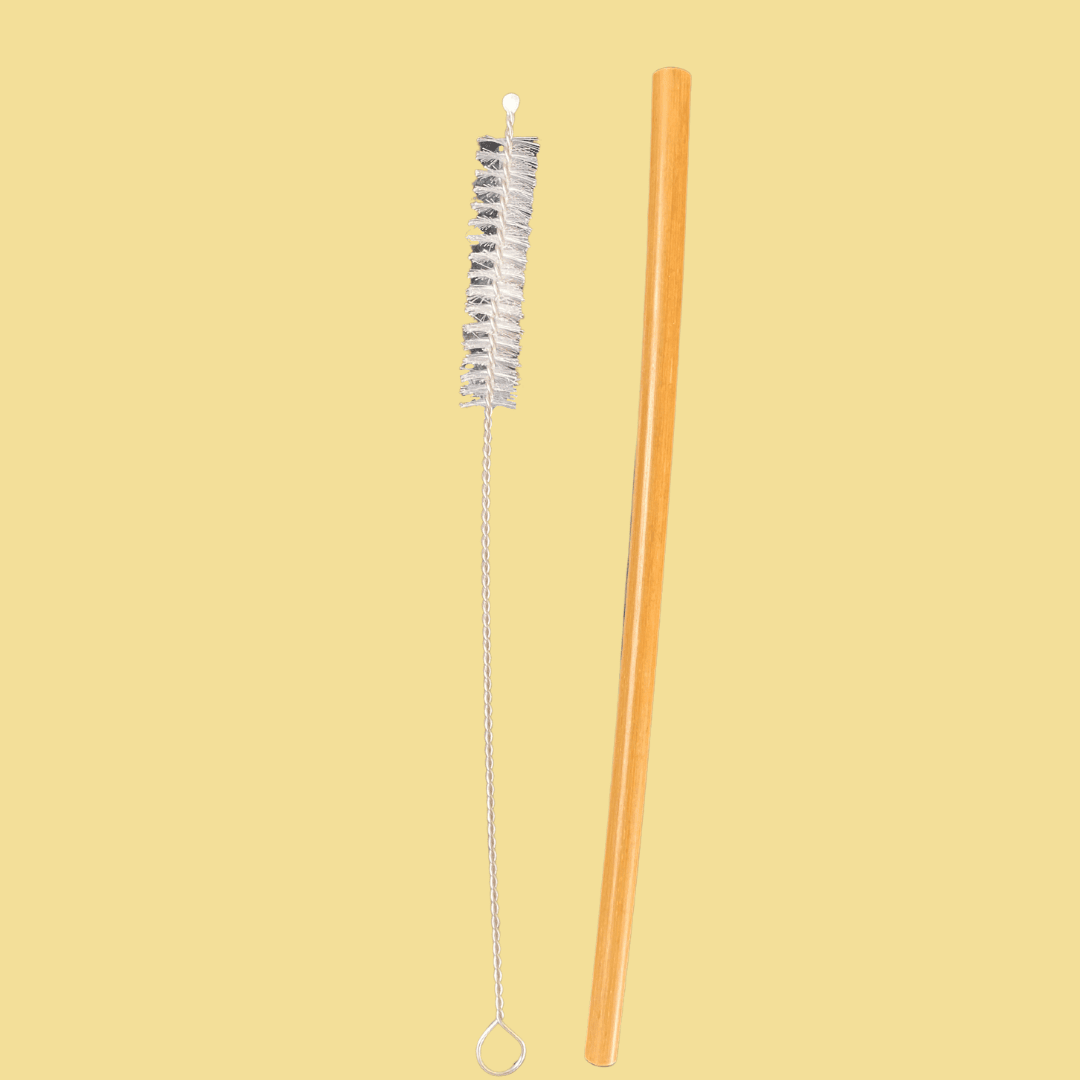 Bamboo Straw | Reusable Eco-Friendly | Straw Cleaner and Pouch